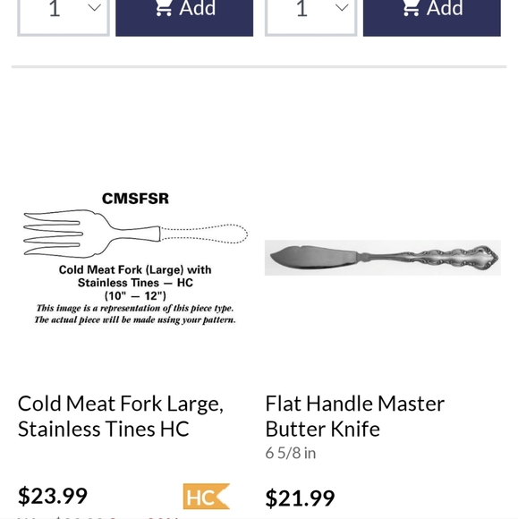 58pcs!ONEIDA Mozart stainless steel high quality extended luxury flatware set - Picture 5 of 17